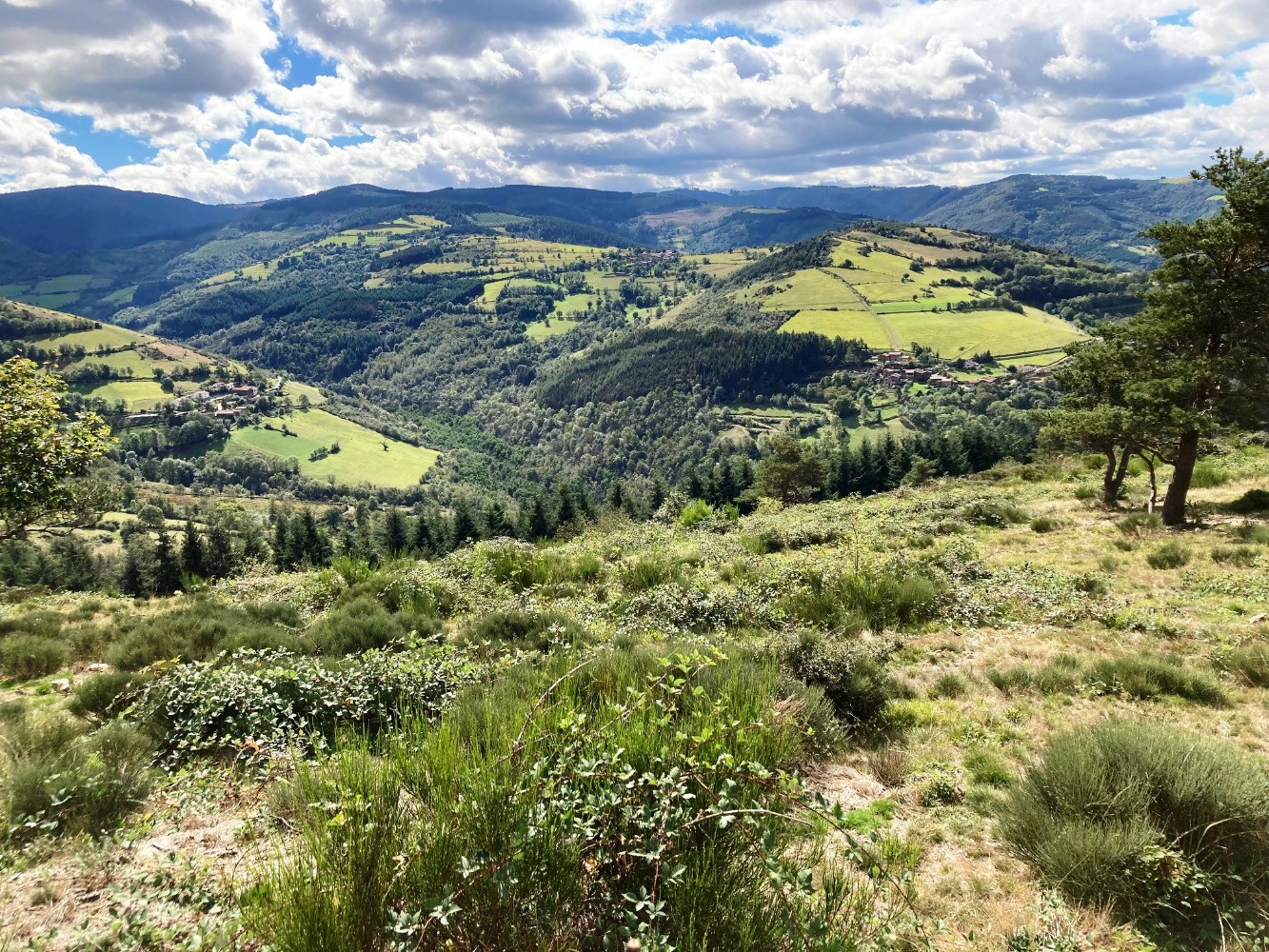 Du GR7 vers le Sud
