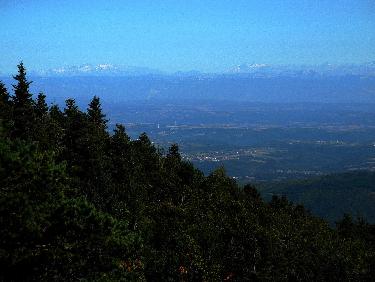 Du haut de la Roche du Loup