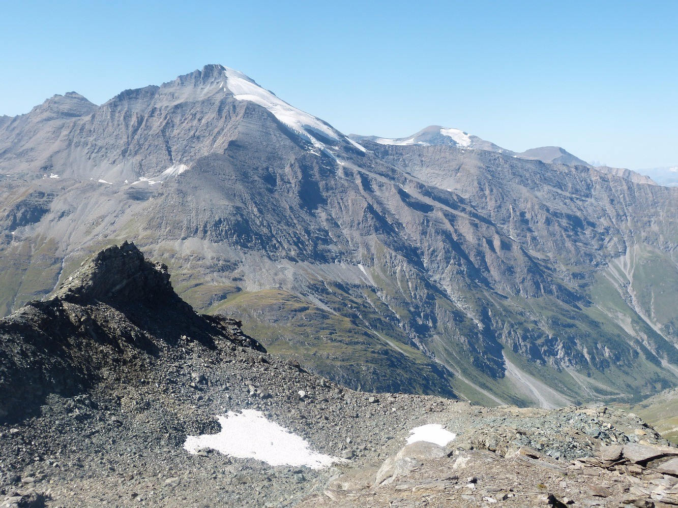 Du Passage du Colerin, vue sur le Charbonnel