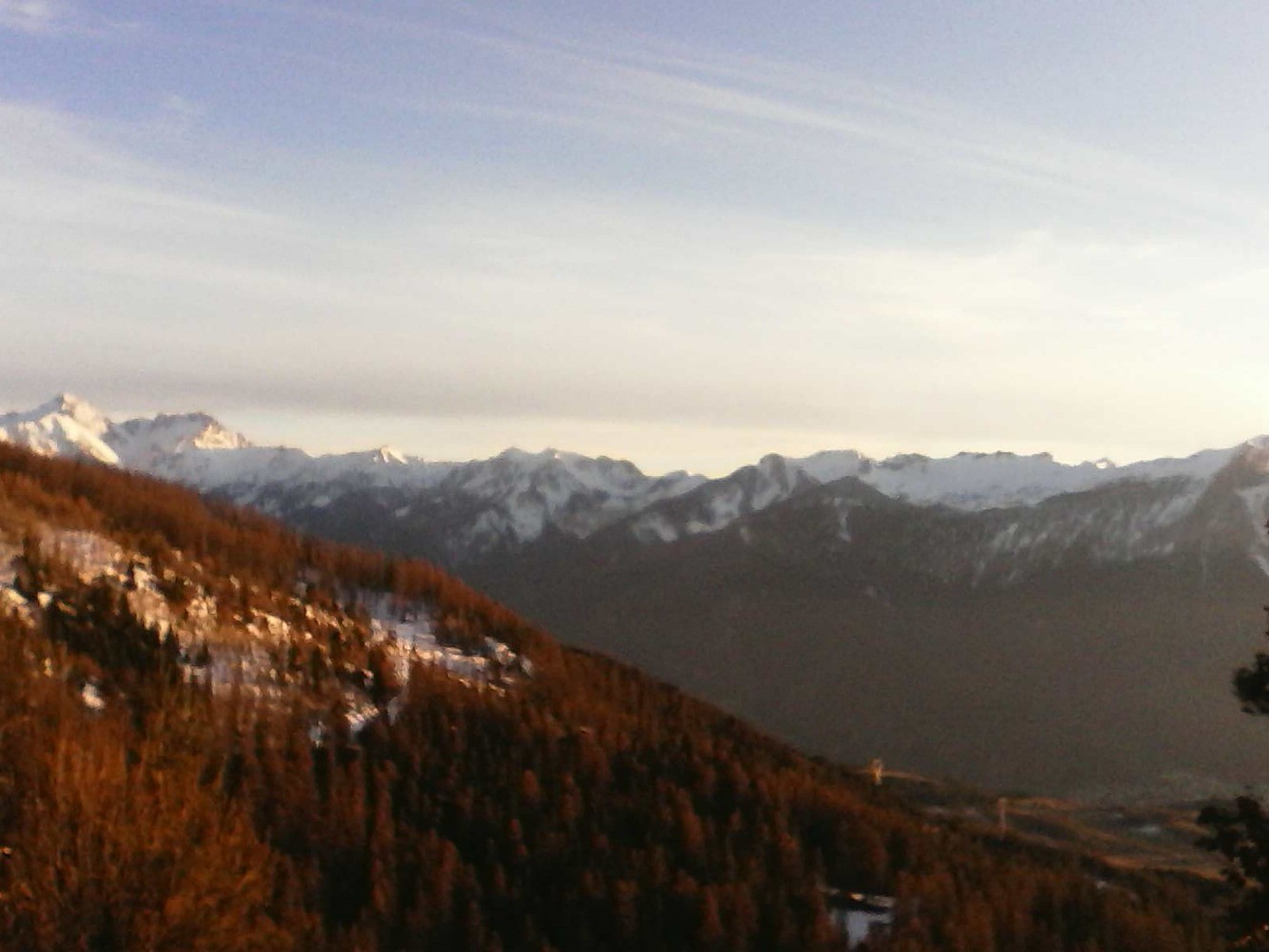 du Pouzenc jusqu'au Gd Morgon- vallÃ©e Ubaye en arr plan
