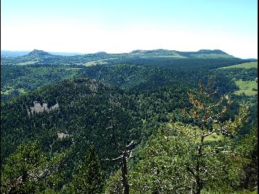 Du sommet, les cinq sucs