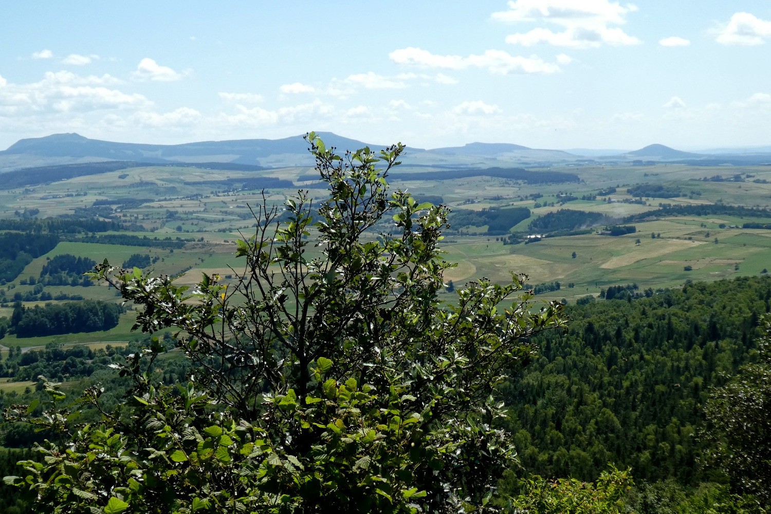 Du sommet vers le Sud
