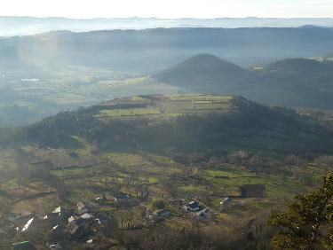 Du sommet W, la Huche Plate