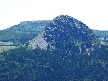Du sommet, zoom sur le Gerbier