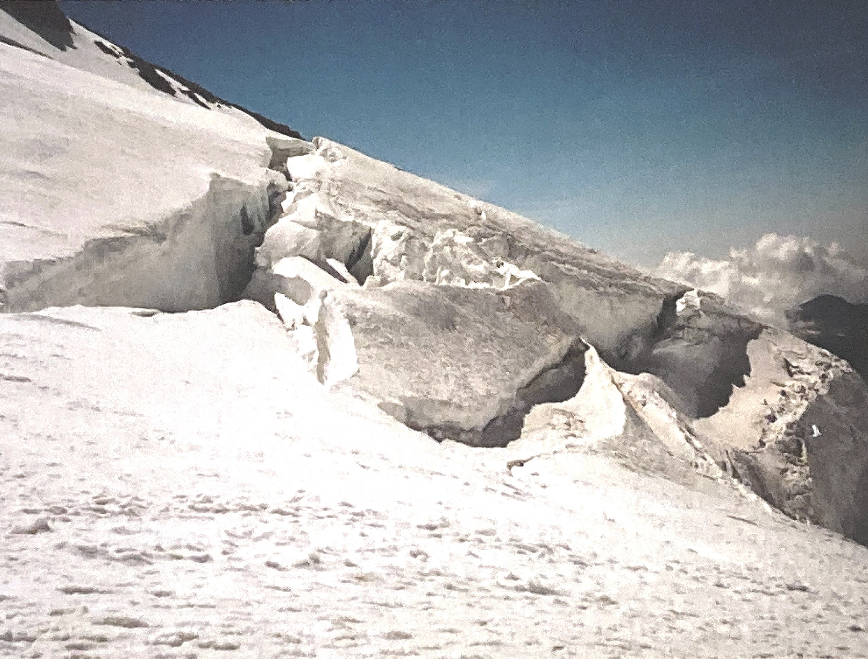 ... du glacier du Lys