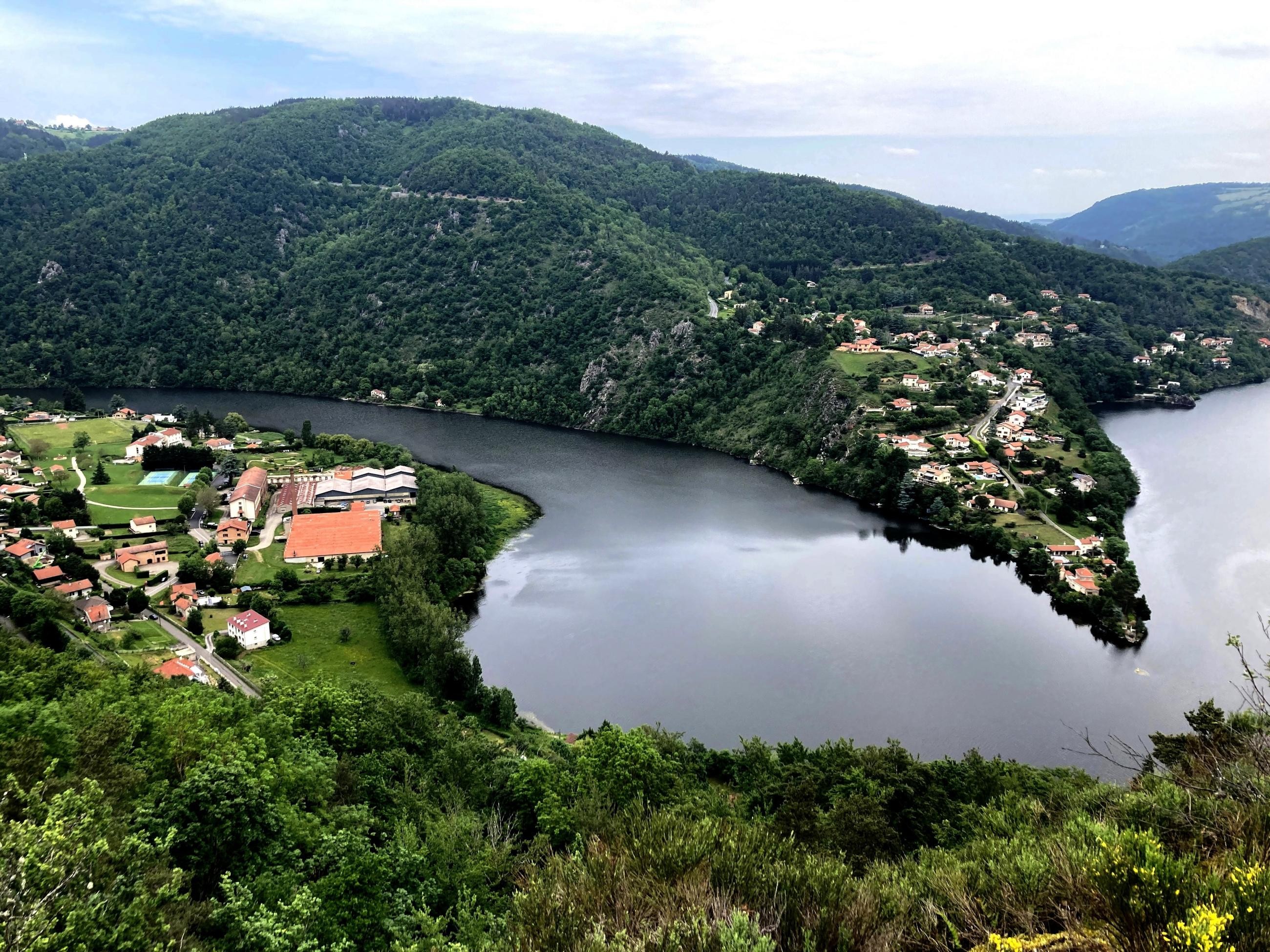 Du Mont Fayn, méandre de la Loire