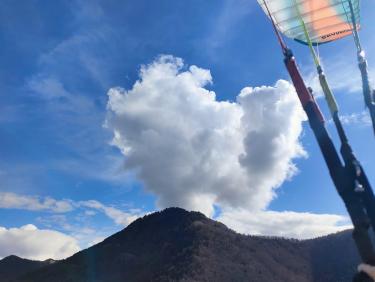 Du sapin dans les suspentes !