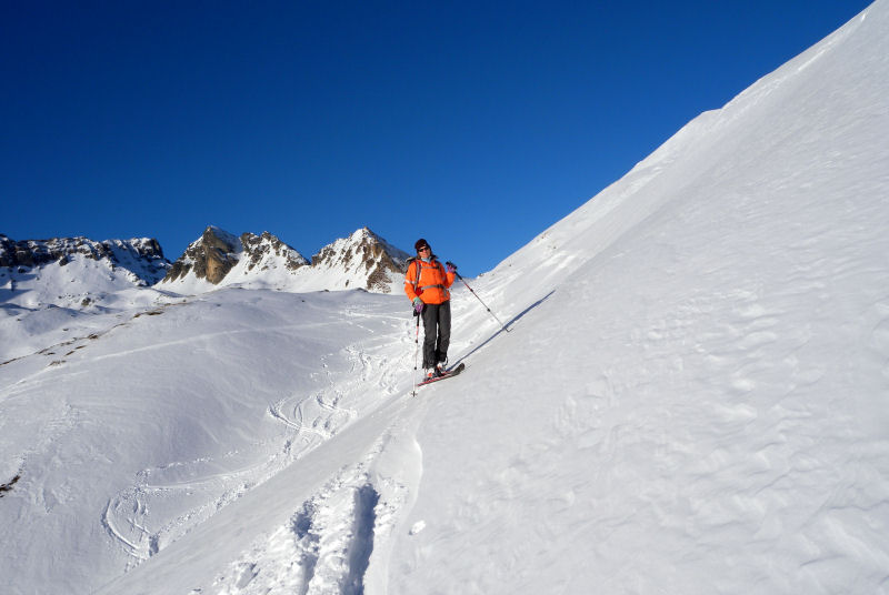 En descendant du Mont Rosset