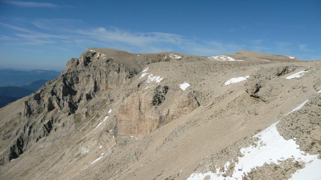 En l'air à droite