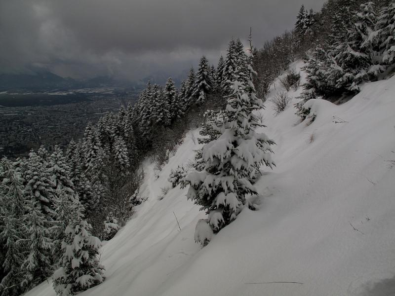 En montant au Rachais.