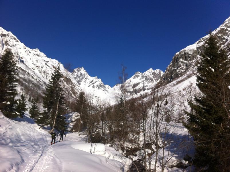 Entrée dans la combe des Roches