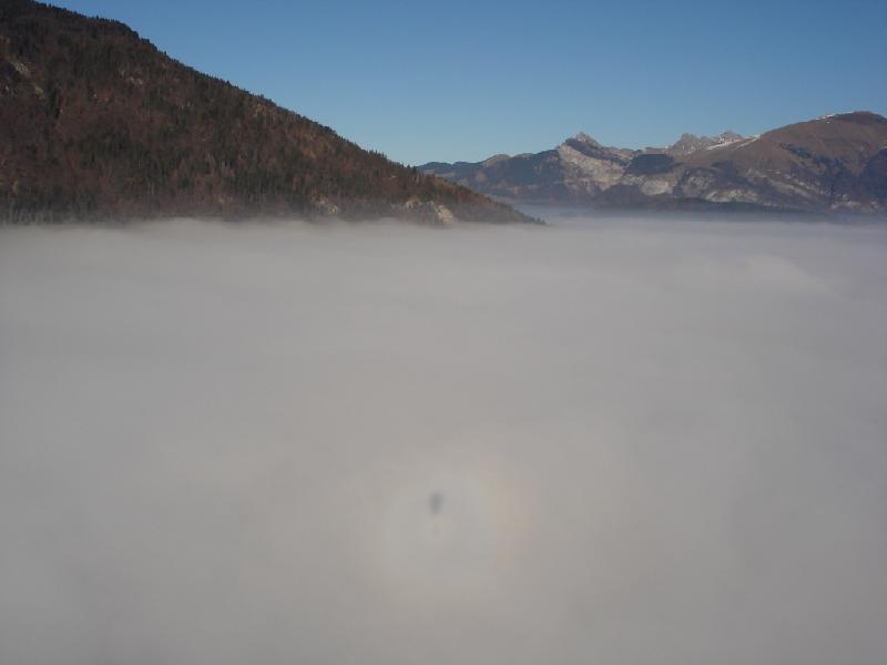 Entrée dans le stratus