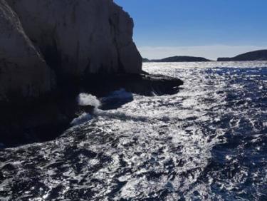 Col de la Galinette dans les Calanques de Marseille