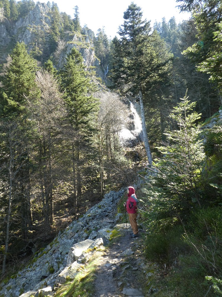 En arrivant au Saut du Gier