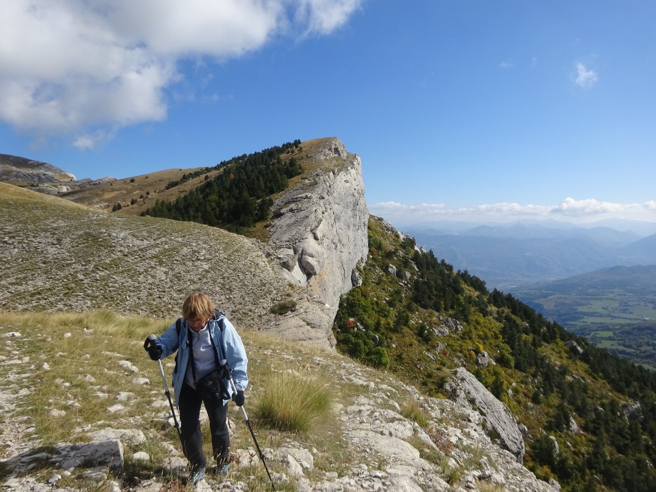 En face du vallon du torrent d'Aiguebelle