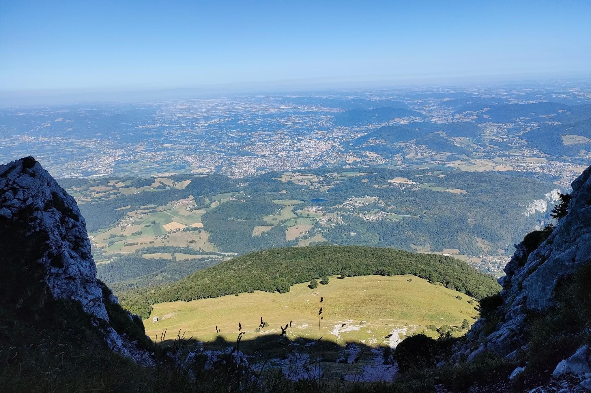 En haut du couloir de Jusson