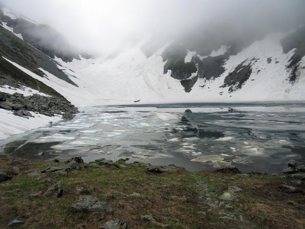 Lac de Crop, Encore trÃ©s hivernal