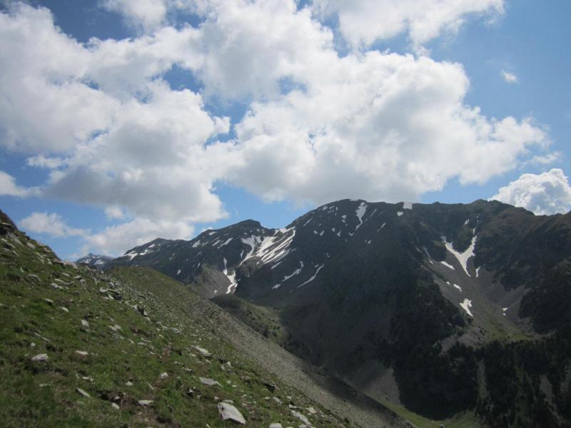 encore de la neige pour la montée à l'Arcanier