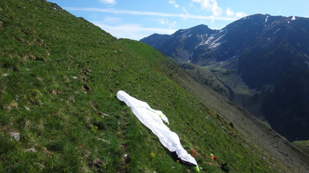 encore un peu de neige pour l' Arcanier
