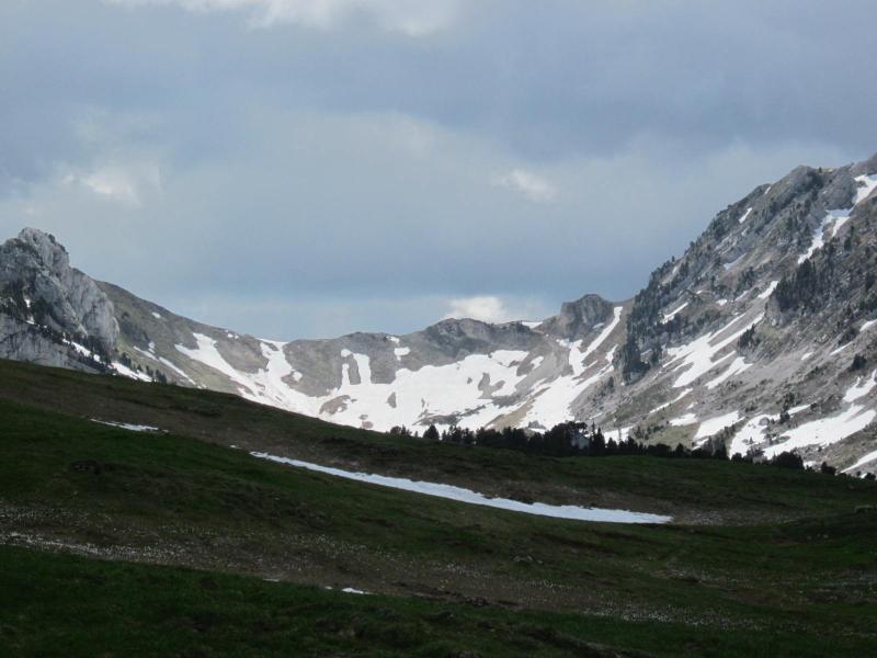 enneigement au col de Bellefond