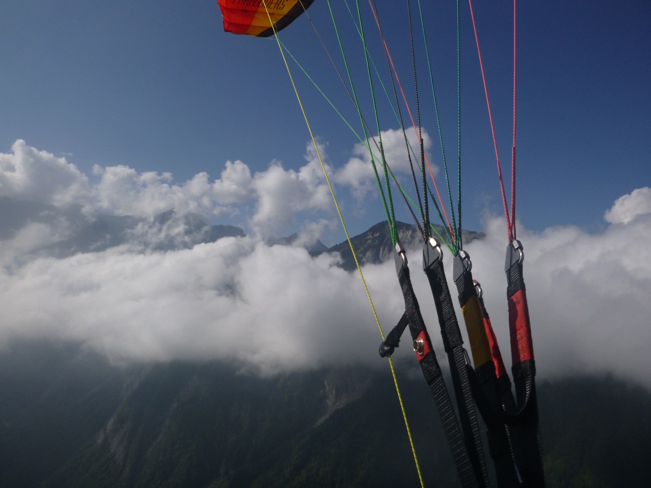 Entre les nuages