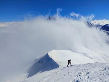 Entre ciel et nuages