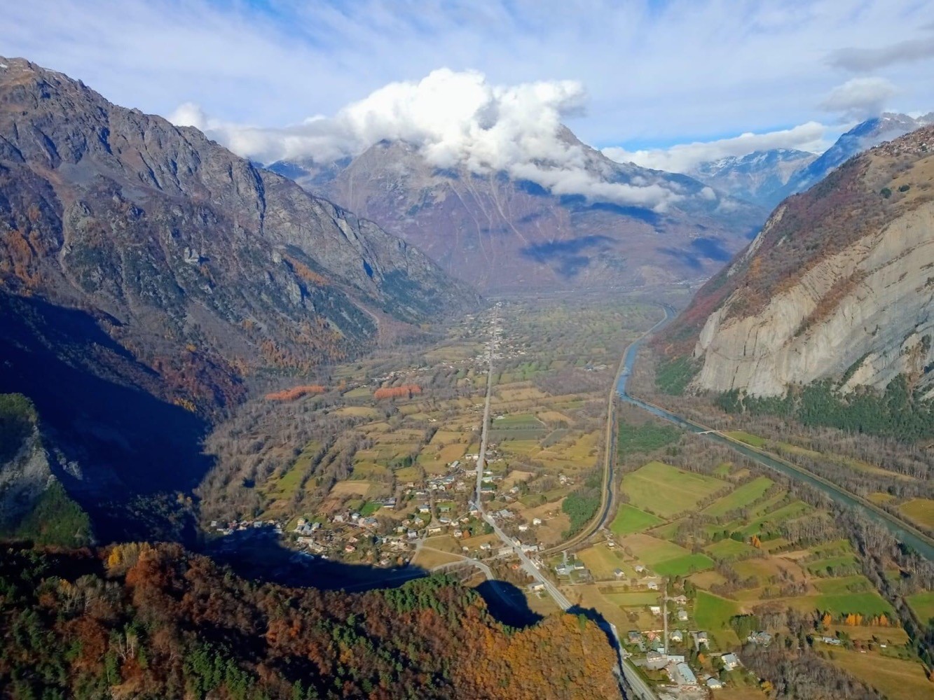 Etonnante plaine de la romanche  