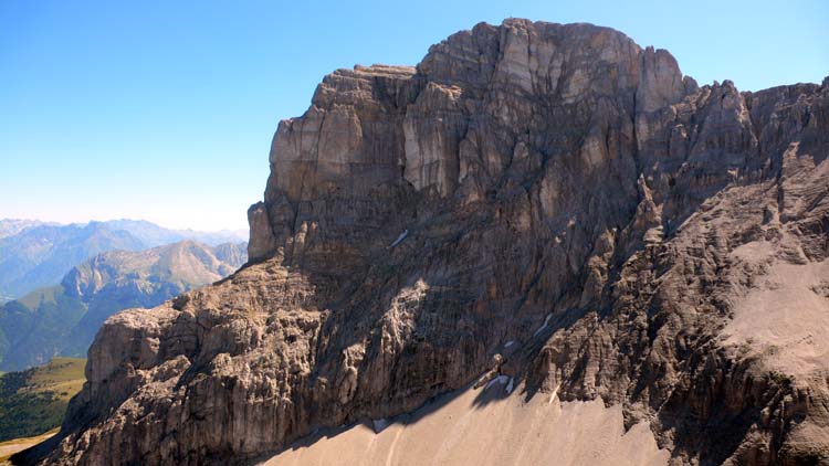 Face nord-ouest de l'Obiou