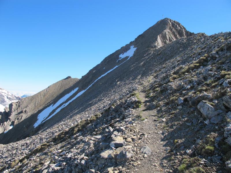 Facette sommitale du Grand Chavalard