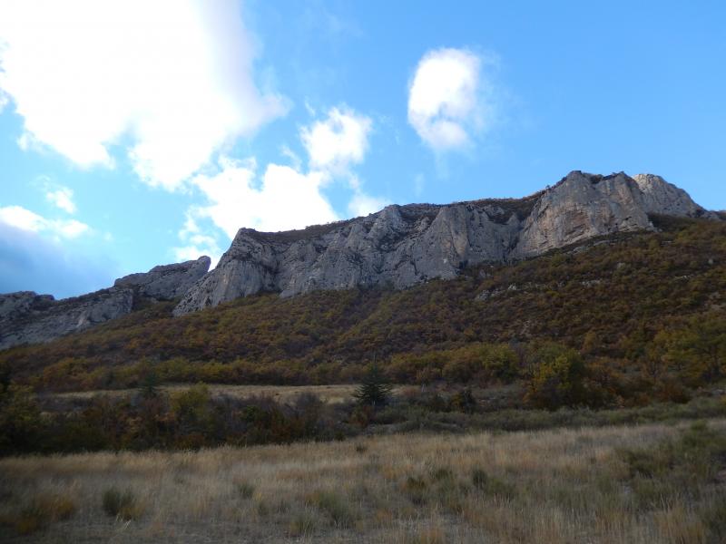 Falaises au-dessus d'Orpierre