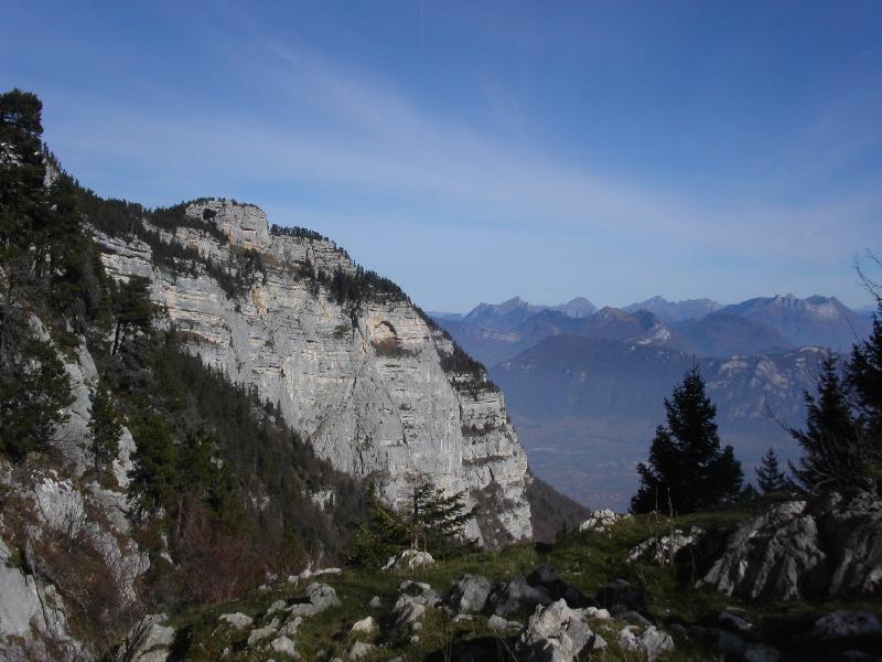 Falaises ensoleillées
