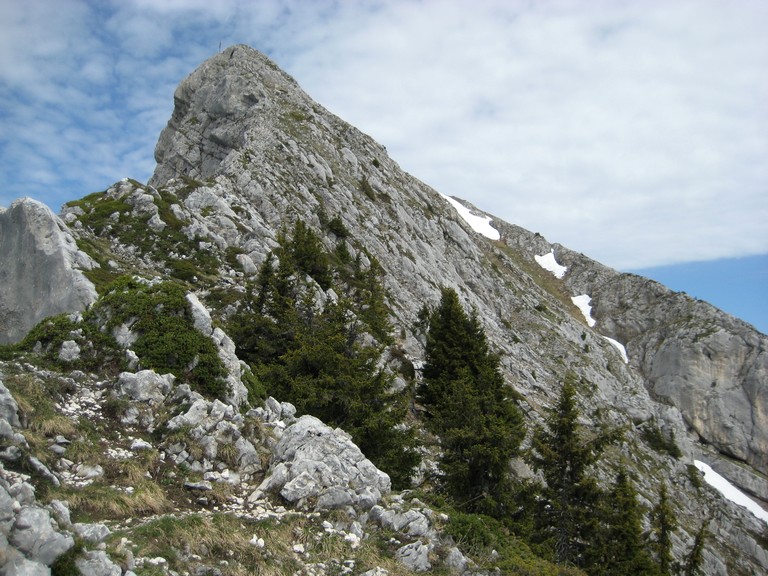 Fin de l'arête sud