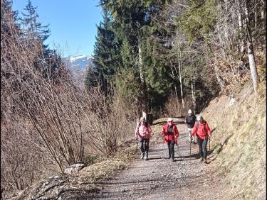 Face au Mont Blanc !