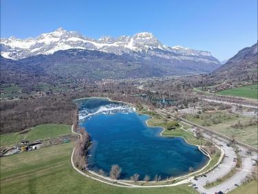 Face au Mont Blanc !