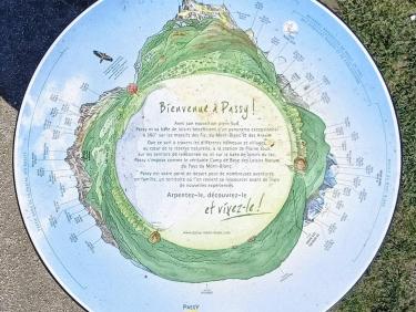 Face au Mont Blanc !