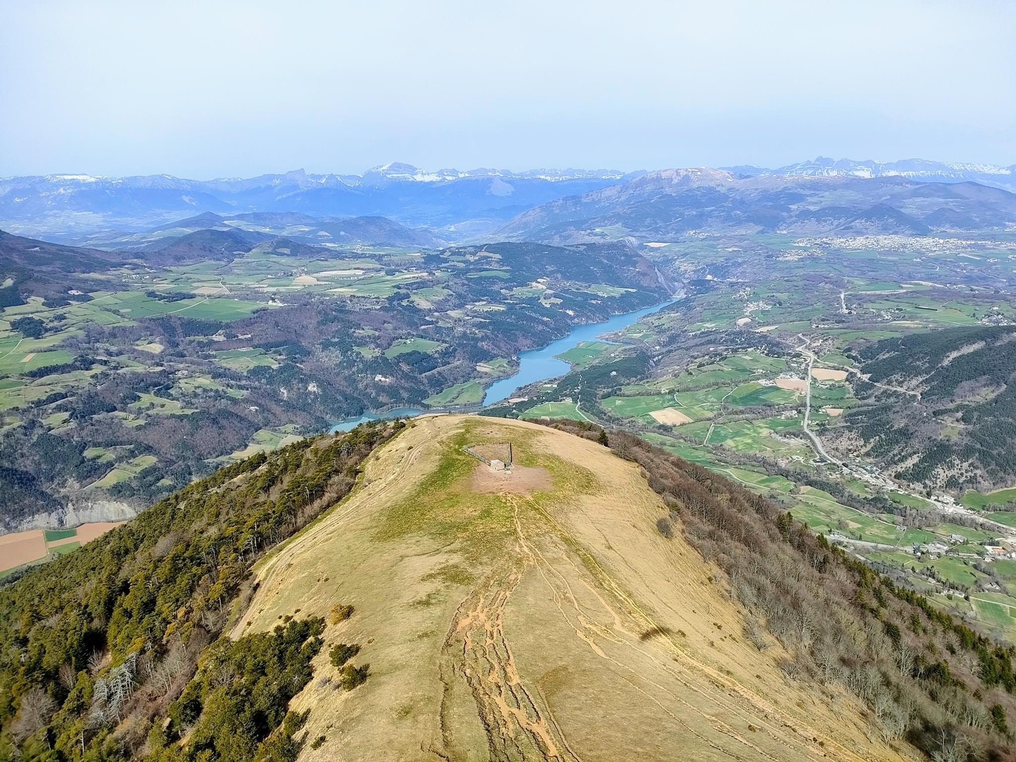 Soaring sur l’épaule nord-ouest 