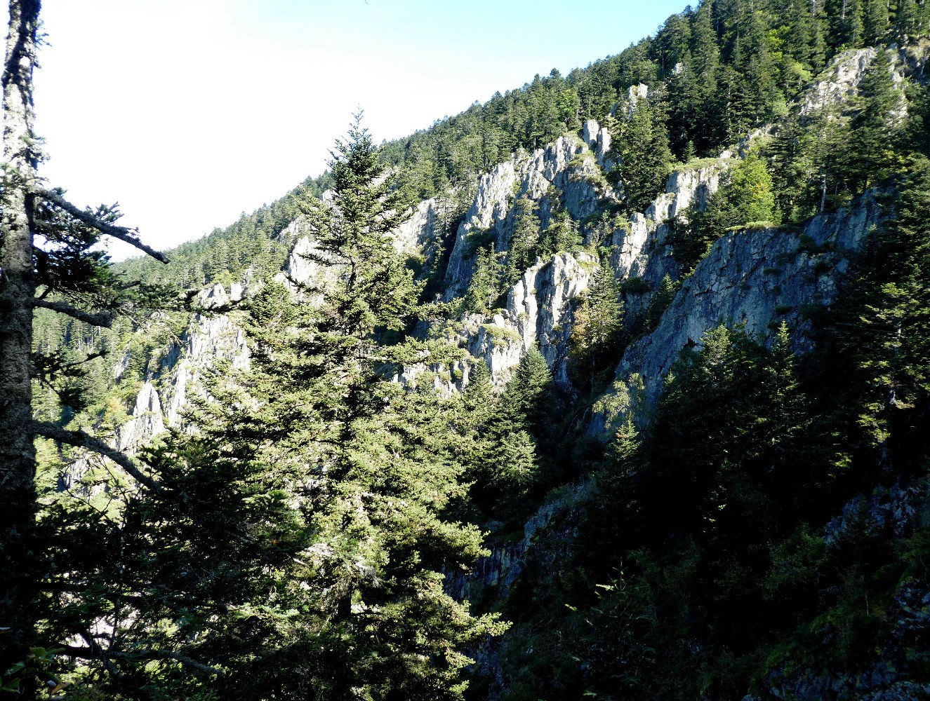 Falaises du Saut du Gier