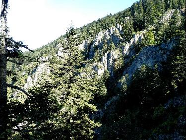 Falaises du Saut du Gier