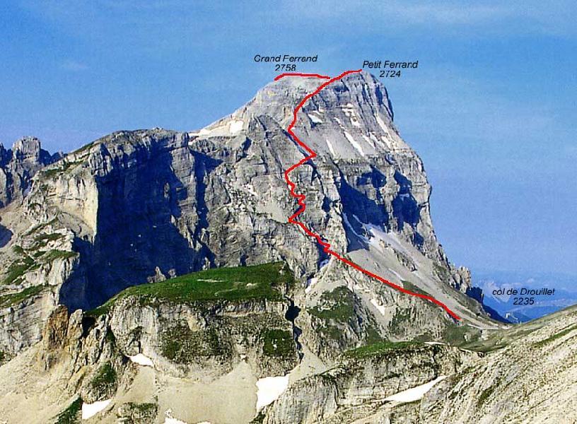 ferrand, versant nord