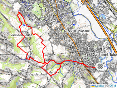 Footing terrain vallonné