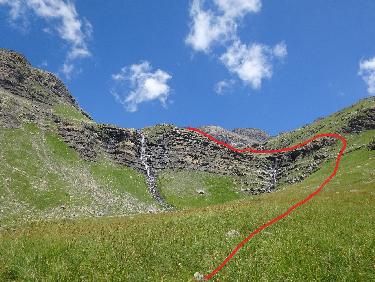 Franchissement du verrou Ã  l&apos;entrÃ©e du Grand Clausis