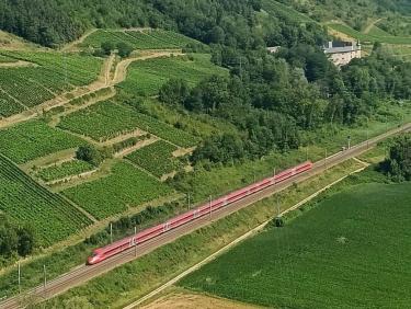 Le Freccia Rossa passe juste au bon moment