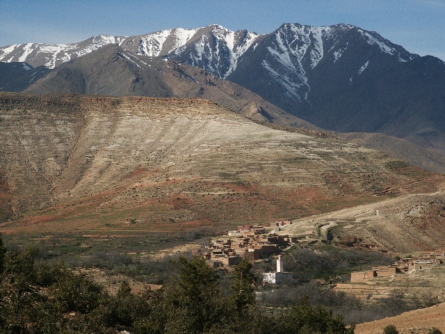 HAUT ATLAS - vallée d'Anergui