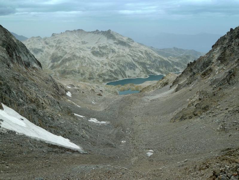 Glacier de l'Amiante - Lac Blanc - Lac Cottepens