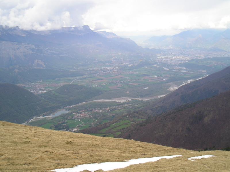Grenoble depuis les Trois Têtes