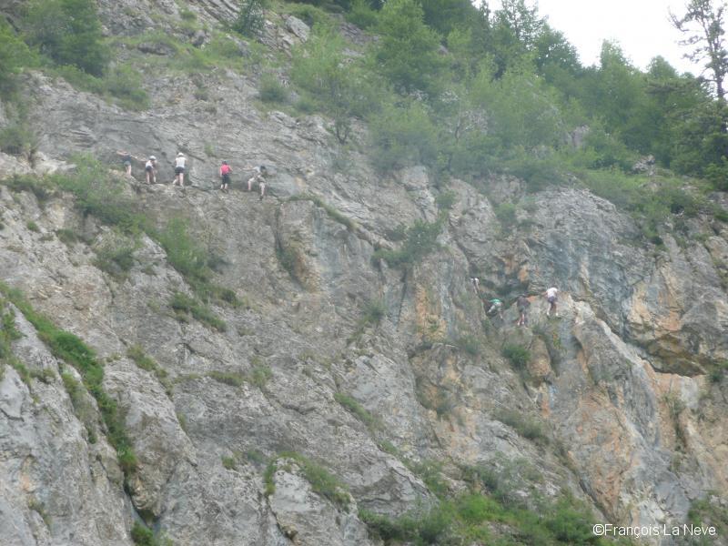 Groupe dans la V.F de Marcellinas - Les Orres (05)