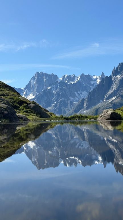 Montée au lac blanc par la flégère