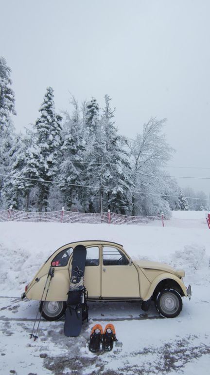 Raquettes & snowboard