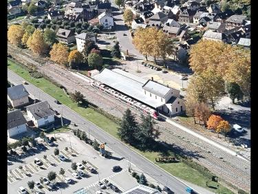 La gare de Luchon 