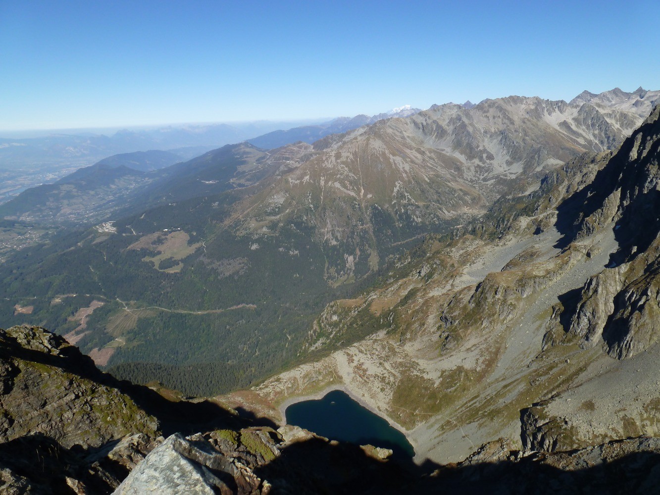 Gd Replomb depuis la gorge
